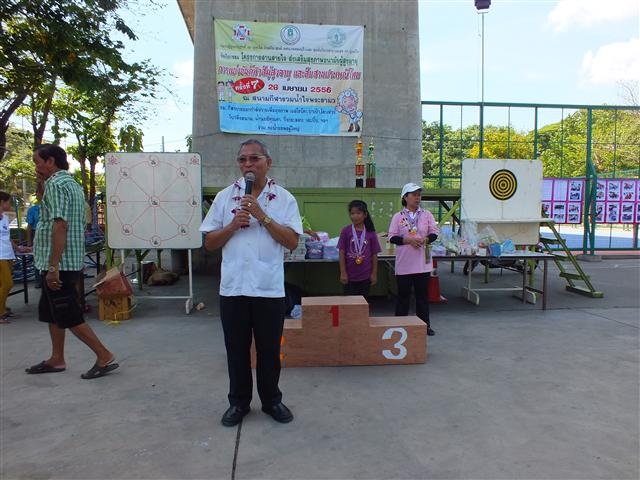 ภาพบรรยากาศแข่งขันกีฬาสีผู้สูงอายุ และสืบสานประเพณีไทย