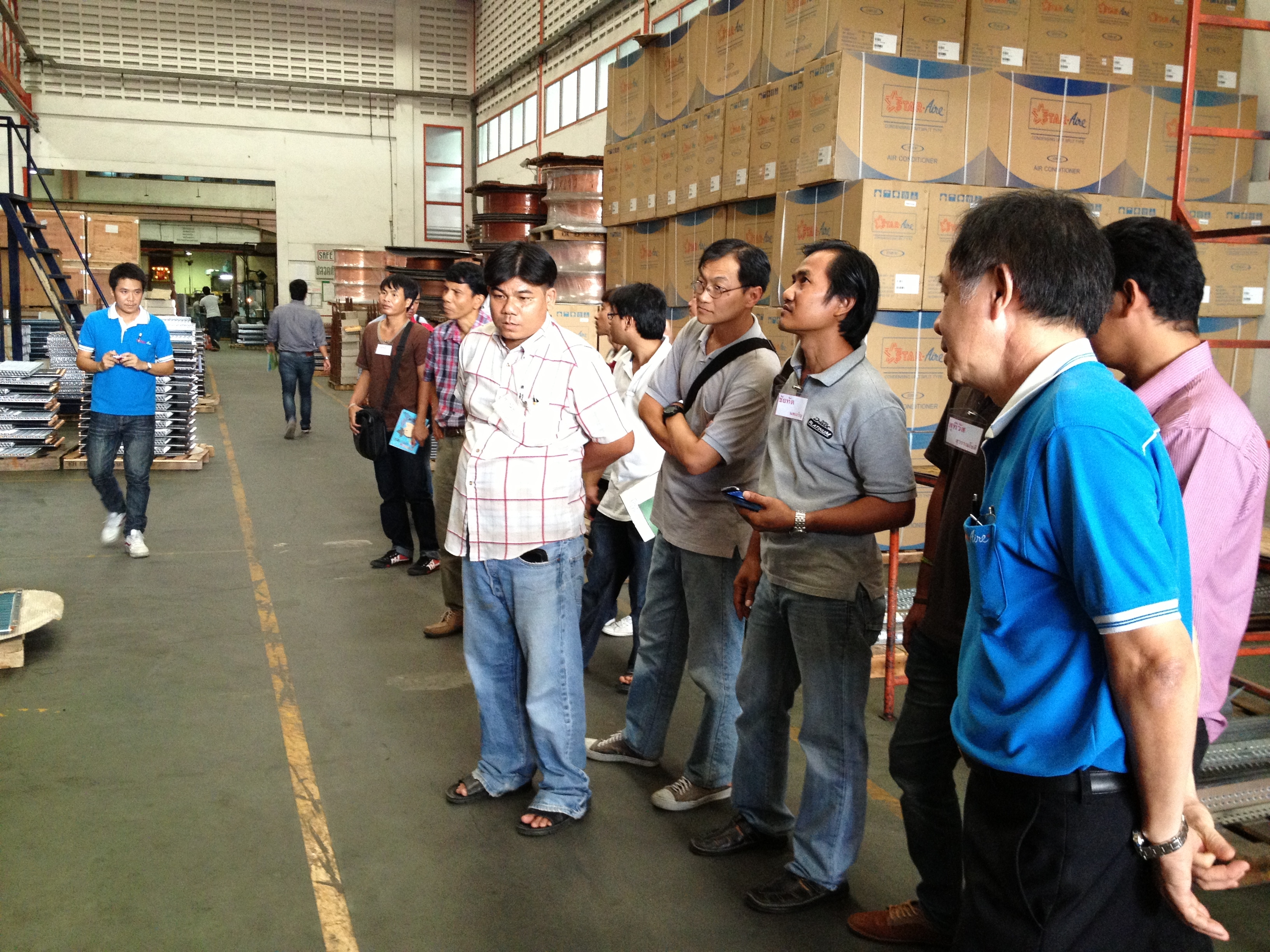 กำหนดการศึกษาดูงานต้นแบบการทำธุรกิจ(เครื่องปรับอากาศ)