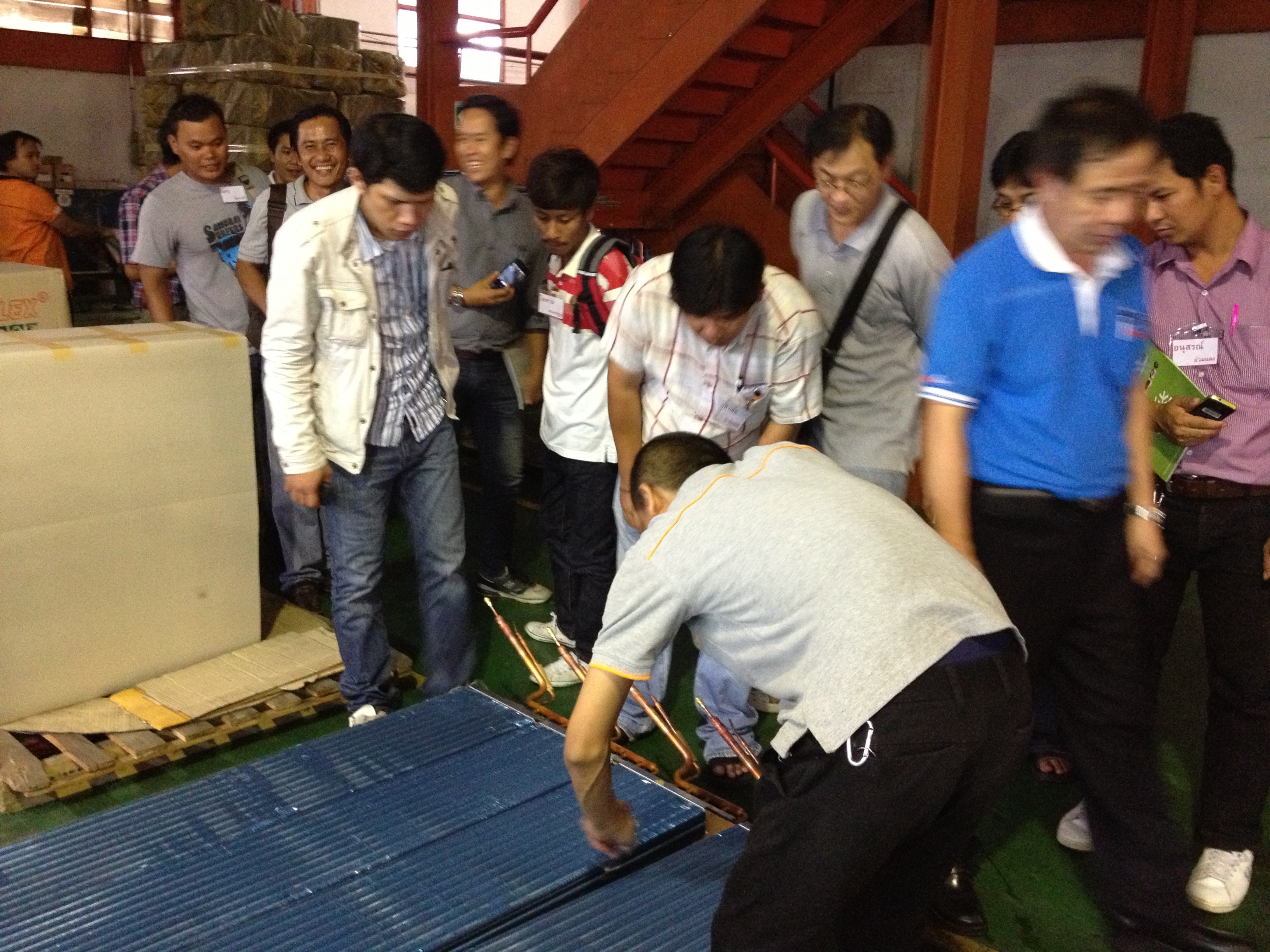 กำหนดการศึกษาดูงานต้นแบบการทำธุรกิจ(เครื่องปรับอากาศ)