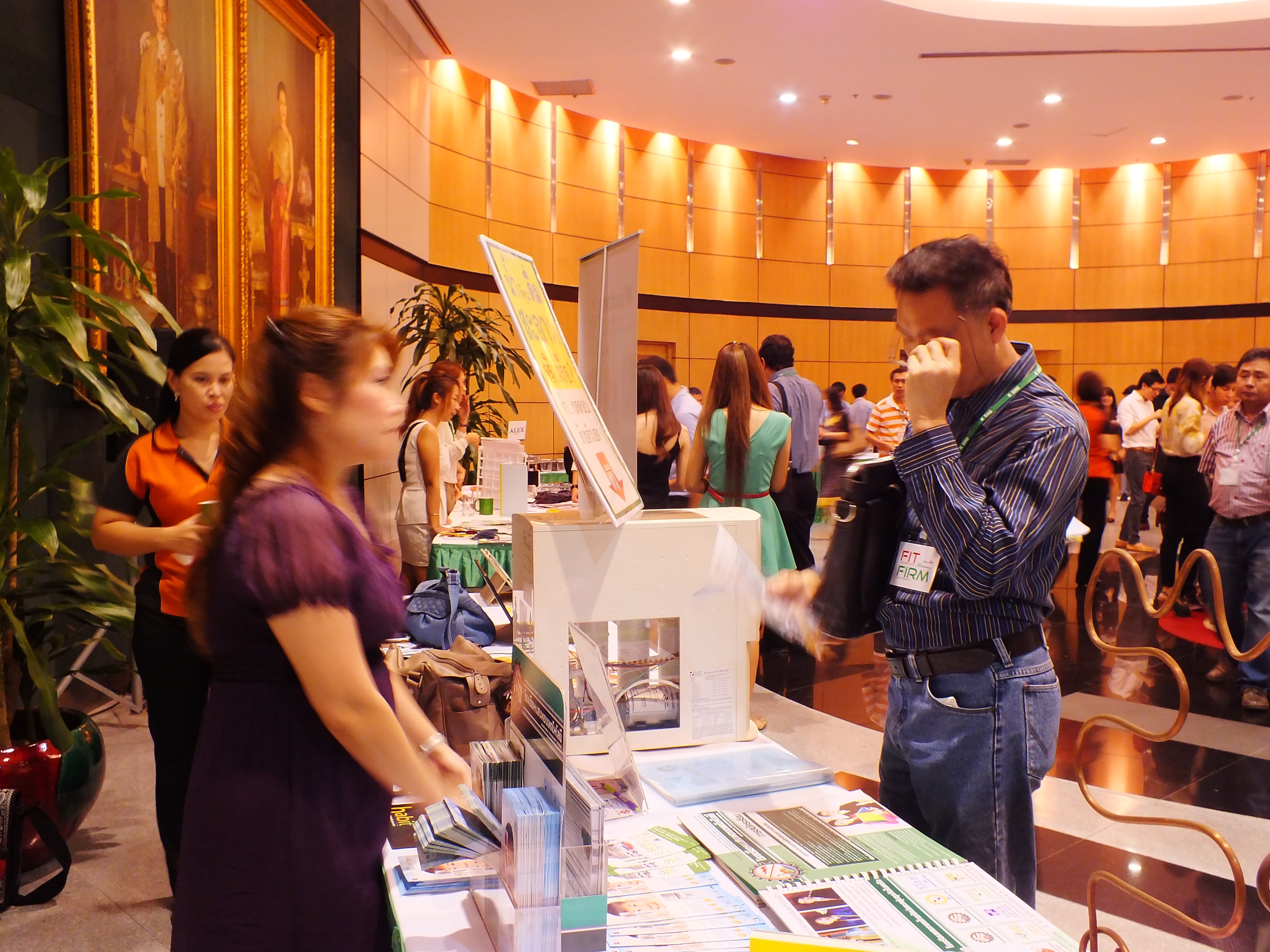 รร. แสงทองเทคโนโลยี ร่วม "งานสัมมนา SMEs สายบริการ กับ ธ.กสิกรไทย